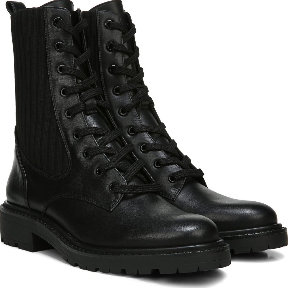 Lydell Mixed Media Combat Boot